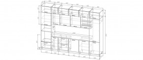 Кухонный гарнитур Санторини 3400 (Стол. 26мм) в Кудымкаре - kudymkar.ok-mebel.com | фото 2