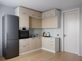 Кухонный гарнитур Шимо 2200*1700 (Стол. 26мм) в Кудымкаре - kudymkar.ok-mebel.com | фото
