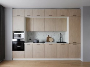 Кухонный гарнитур Шимо 3400 (Стол. 26мм) в Кудымкаре - kudymkar.ok-mebel.com | фото