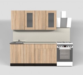 Кухня Симона Демо 1700 (Венга/Дуб Сонома) в Кудымкаре - kudymkar.ok-mebel.com | фото 7