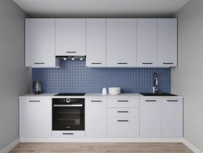 Кухонный гарнитур Смоки 2400 h950 (Стол. 38 мм) в Кудымкаре - kudymkar.ok-mebel.com | фото