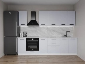 Кухонный гарнитур Смоки 2800 (Стол. 38 мм) в Кудымкаре - kudymkar.ok-mebel.com | фото