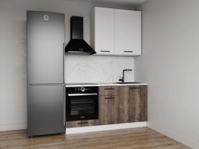 Кухонный гарнитур Старое Дерево 1600 h950 (Стол. 26мм) в Кудымкаре - kudymkar.ok-mebel.com | фото
