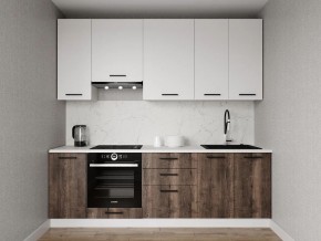 Кухонный гарнитур Старое Дерево 2400 h950 (Стол. 26мм) в Кудымкаре - kudymkar.ok-mebel.com | фото