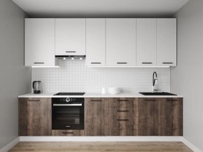 Кухонный гарнитур Старое Дерево 3000 h950 (Стол. 26мм) в Кудымкаре - kudymkar.ok-mebel.com | фото