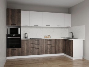 Кухонный гарнитур Старое Дерево 3200*1400 (Стол. 38мм) в Кудымкаре - kudymkar.ok-mebel.com | фото