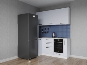Кухонный гарнитур угловой Смоки 1000*1800 (Стол. 38 мм) в Кудымкаре - kudymkar.ok-mebel.com | фото