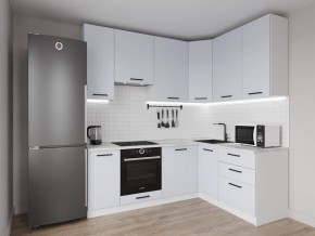 Кухонный гарнитур угловой Смоки 2200*1600 h950 (Стол. 38мм) в Кудымкаре - kudymkar.ok-mebel.com | фото
