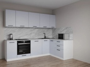 Кухонный гарнитур угловой Смоки 2600*1600 (Стол. 38 мм) в Кудымкаре - kudymkar.ok-mebel.com | фото