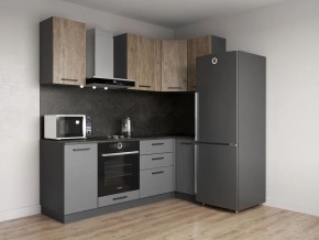 Кухонный гарнитур Умбра 2200*1000 (Стол. 38мм) в Кудымкаре - kudymkar.ok-mebel.com | фото