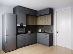 Кухонный гарнитур Умбра 2200*1700 (Стол. 38мм) в Кудымкаре - kudymkar.ok-mebel.com | фото