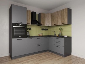 Кухонный гарнитур Умбра 2400*1600 (Стол. 38мм) в Кудымкаре - kudymkar.ok-mebel.com | фото