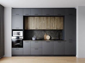 Кухонный гарнитур Умбра 3400 (Стол. 26мм) в Кудымкаре - kudymkar.ok-mebel.com | фото