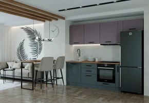 Кухонный гарнитур Виола 2550 (Стол. 38мм) в Кудымкаре - kudymkar.ok-mebel.com | фото
