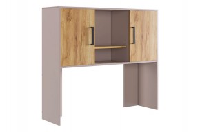 ЛАЙТ 2 Надстройка стола компьютерного (1200) кашемир в Кудымкаре - kudymkar.ok-mebel.com | фото