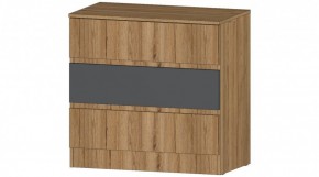 ЛЕНОРА Комод 3 ящика (графит) в Кудымкаре - kudymkar.ok-mebel.com | фото