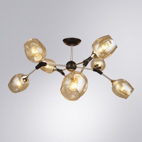 Люстра на штанге Arte Lamp Seppia A4211PL-8BK в Кудымкаре - kudymkar.ok-mebel.com | фото 2