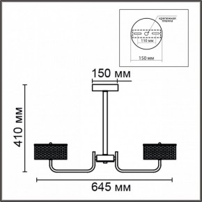 Люстра на штанге Lumion Venice 6579/40CL в Кудымкаре - kudymkar.ok-mebel.com | фото 6