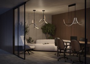 Люстра на штанге Maytoni Wabi MOD428PL-L27BK в Кудымкаре - kudymkar.ok-mebel.com | фото 6