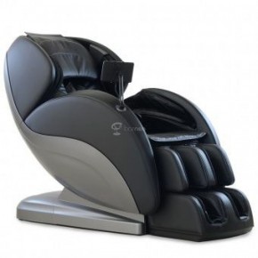 Массажное кресло PS6500 черно-серебряное в Кудымкаре - kudymkar.ok-mebel.com | фото