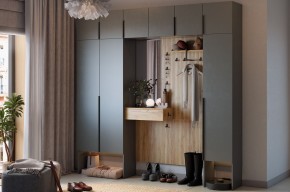 МЕБЕЛЬСОН К11 Прихожая (графит) в Кудымкаре - kudymkar.ok-mebel.com | фото