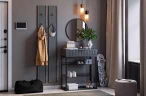 МЕБЕЛЬСОН К19 Прихожая (графит) в Кудымкаре - kudymkar.ok-mebel.com | фото