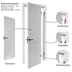 Межкомнатная дверь Bolivar Роялвуд белый (комплект) в Кудымкаре - kudymkar.ok-mebel.com | фото 4