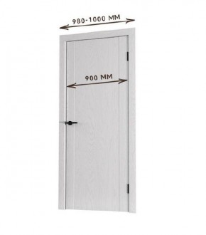 Межкомнатная дверь Bolivar Роялвуд белый (комплект) 900 в Кудымкаре - kudymkar.ok-mebel.com | фото