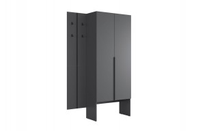 МЕРСИ Прихожая (модульная) графит в Кудымкаре - kudymkar.ok-mebel.com | фото 6