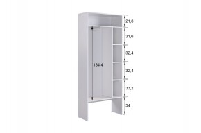 МЕРСИ Прихожая (модульная) кашемир в Кудымкаре - kudymkar.ok-mebel.com | фото 5