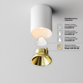 Накладной светильник Maytoni Alfa LED C064CL-8W2.7K-RD-WB в Кудымкаре - kudymkar.ok-mebel.com | фото 3