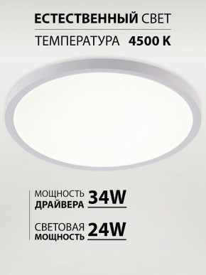 Накладной светильник Natali Kovaltseva PLAIN LED LAMPS 81113/3C в Кудымкаре - kudymkar.ok-mebel.com | фото 3