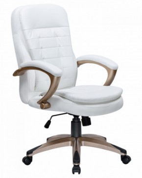 Офисное кресло для руководителей DOBRIN DONALD LMR-106B белый в Кудымкаре - kudymkar.ok-mebel.com | фото 2