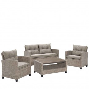 Плетеный комплект мебели с диваном AFM-804B Beige в Кудымкаре - kudymkar.ok-mebel.com | фото 2