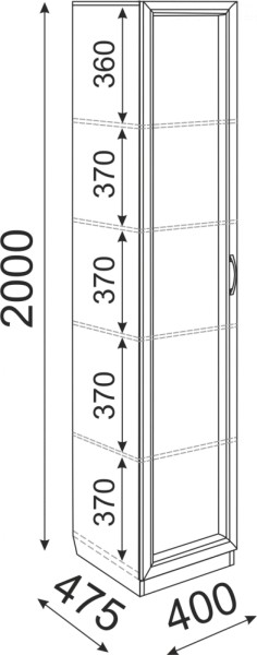 Подростковая ОСТИН (модульная) в Кудымкаре - kudymkar.ok-mebel.com | фото 18