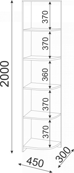 Подростковая ОСТИН (модульная) в Кудымкаре - kudymkar.ok-mebel.com | фото 32