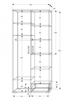 Подростковая Юпитер (модульная) в Кудымкаре - kudymkar.ok-mebel.com | фото 25