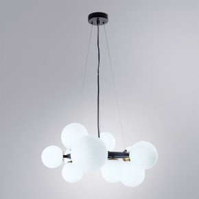Подвесная люстра Arte Lamp Gemini A2243SP-10BK в Кудымкаре - kudymkar.ok-mebel.com | фото 3