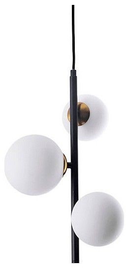 Подвесная люстра Arte Lamp Gemini A2243SP-3BK в Кудымкаре - kudymkar.ok-mebel.com | фото