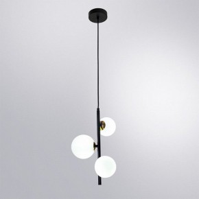 Подвесная люстра Arte Lamp Gemini A2243SP-3BK в Кудымкаре - kudymkar.ok-mebel.com | фото 3