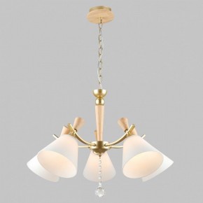 Подвесная люстра Imex MD.6132 MD.6132-5-P-GD+WOOD в Кудымкаре - kudymkar.ok-mebel.com | фото 2