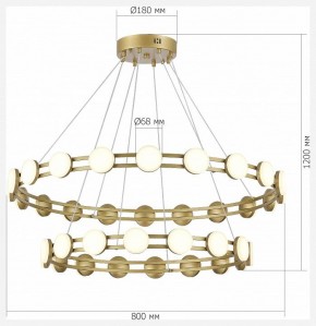 Подвесная люстра ST-Luce MONRO SL6610.203.36 в Кудымкаре - kudymkar.ok-mebel.com | фото 4