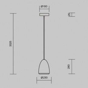 Подвесной светильник Maytoni Pilastro MOD430PL-01CM в Кудымкаре - kudymkar.ok-mebel.com | фото 5