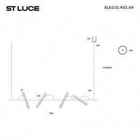 Подвесной светильник ST-Luce LILT SL6210.403.04 в Кудымкаре - kudymkar.ok-mebel.com | фото 2