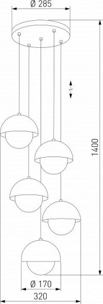 Подвесной светильник TK Lighting Bono 10214 Bono в Кудымкаре - kudymkar.ok-mebel.com | фото 4