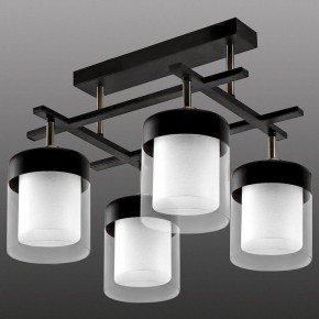 Потолочная люстра Imex MD.06593 MD.06593-4-S-BK+AB в Кудымкаре - kudymkar.ok-mebel.com | фото