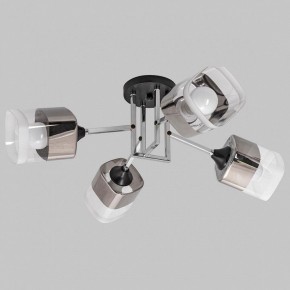 Потолочная люстра Imex MD.2184 MD.2184-4-S-BK+CH в Кудымкаре - kudymkar.ok-mebel.com | фото