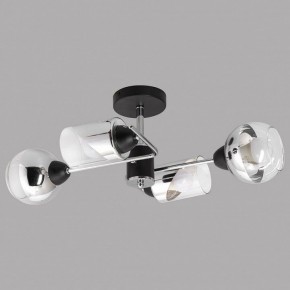 Потолочная люстра Imex MD.8243 MD.8243-4-S-BK+CH в Кудымкаре - kudymkar.ok-mebel.com | фото