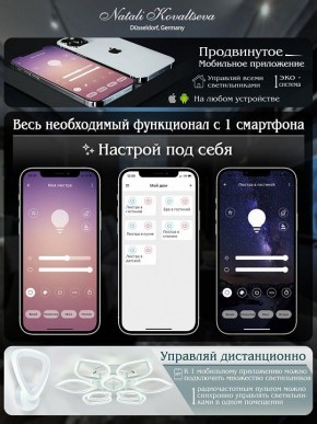 Потолочная люстра Natali Kovaltseva COBRA LED LAMPS 81121/7C в Кудымкаре - kudymkar.ok-mebel.com | фото 7