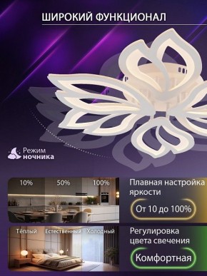 Потолочная люстра Natali Kovaltseva FORTUNA LED LAMPS 81107/6C в Кудымкаре - kudymkar.ok-mebel.com | фото 6